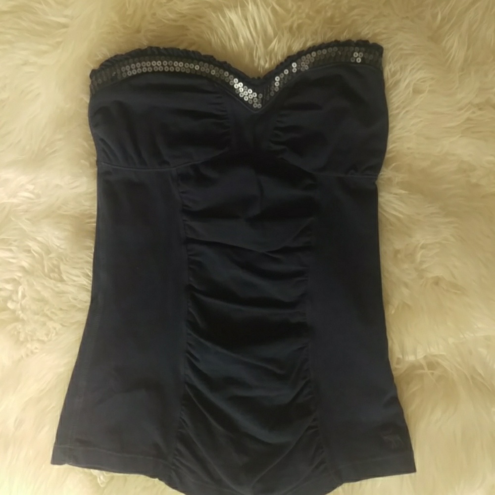 A & F sleeveless top